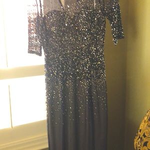 Women net party wear dress